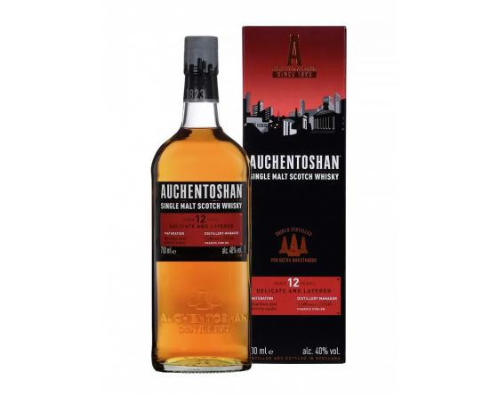 Auchentoshan 12 ans Lowlands Single Malt Scotch Whisky - La Cave du Vigneron Toulon