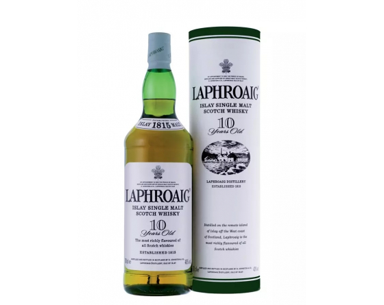 Laphroaig 10 ans Islay Single Malt Scotch Whisky - La Cave du Vigneron Toulon